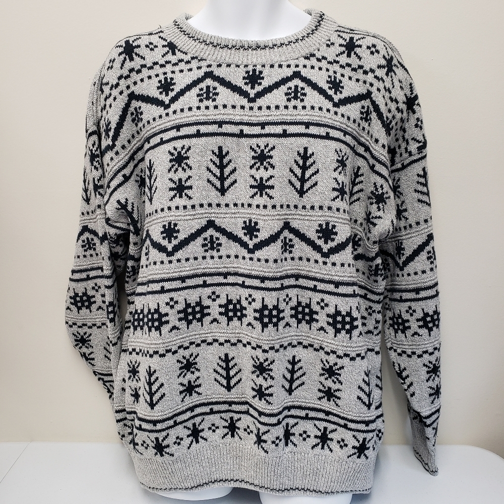 Vintage John Weitz Sweater Cotton USA Mens Size XLT